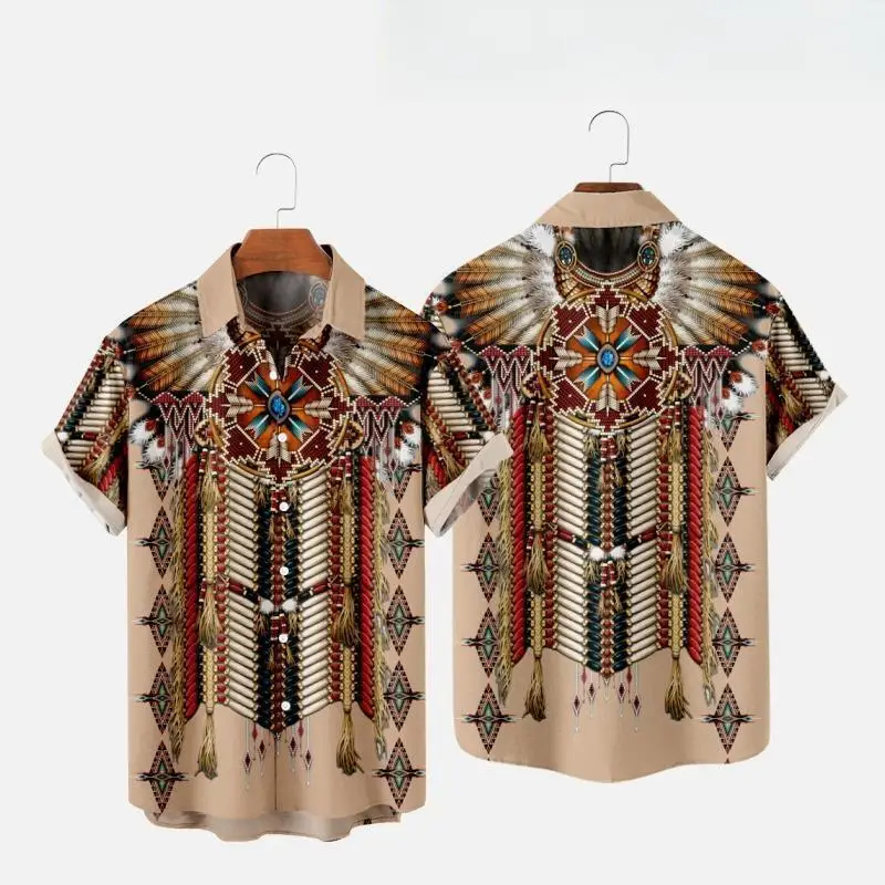 Fashion Ethnic Indian Clothing - Indian Ethnic Style 3D Print Beach