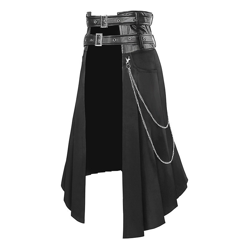 Gothic Dark Men's Skirt Pants  - Ethnic Wear ulasan dan harga