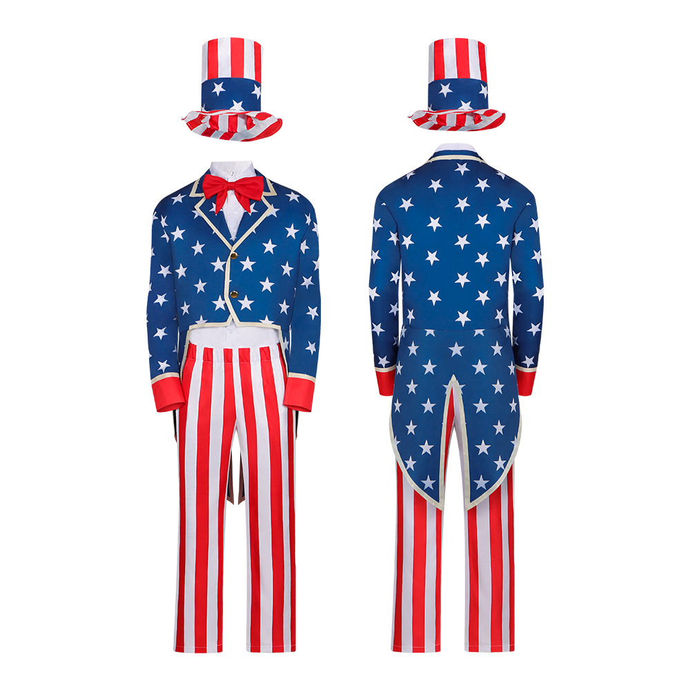 Sam's Uncle Adult Cosplay Cost - Ethnic Fashion Designer ulasan dan harga