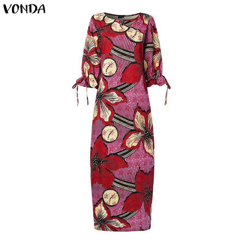 VONDA Plus Size Women Bohemian - Ethnic Gown ulasan dan harga