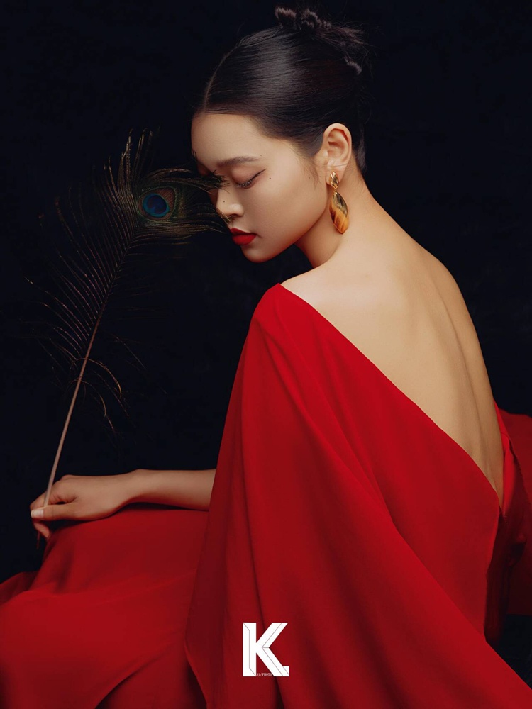 2026 New Fashion High-End Red  - Ethnic Fashion Photography ulasan dan harga