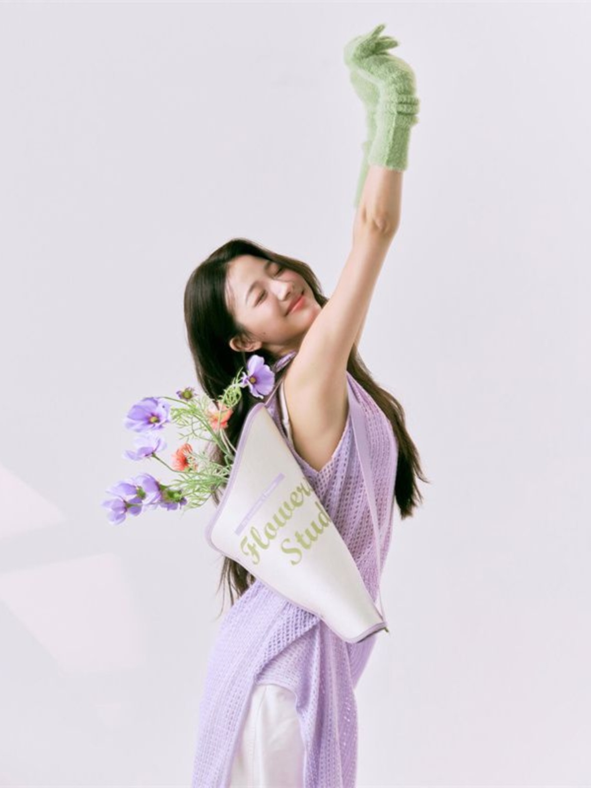 Romantic Spring  Flower Print  - Ethnic Fashion Photography ulasan dan harga