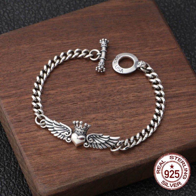 S925 sterling silver bracelet  - Ethnic Fashion Trend ulasan dan harga