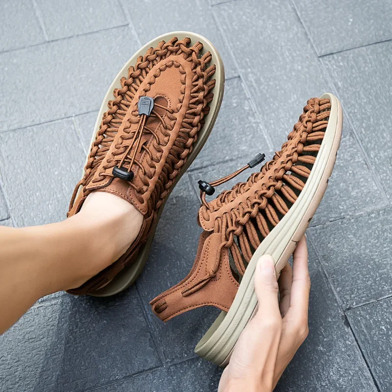 2026 Men's Charms Sandals Summ - Ethnic Fashion Trend ulasan dan harga