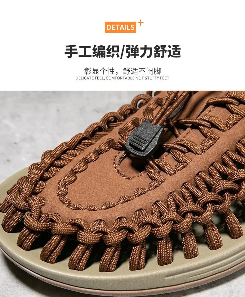 2026 Men's Charms Sandals Summ - Ethnic Fashion Trend ulasan dan harga