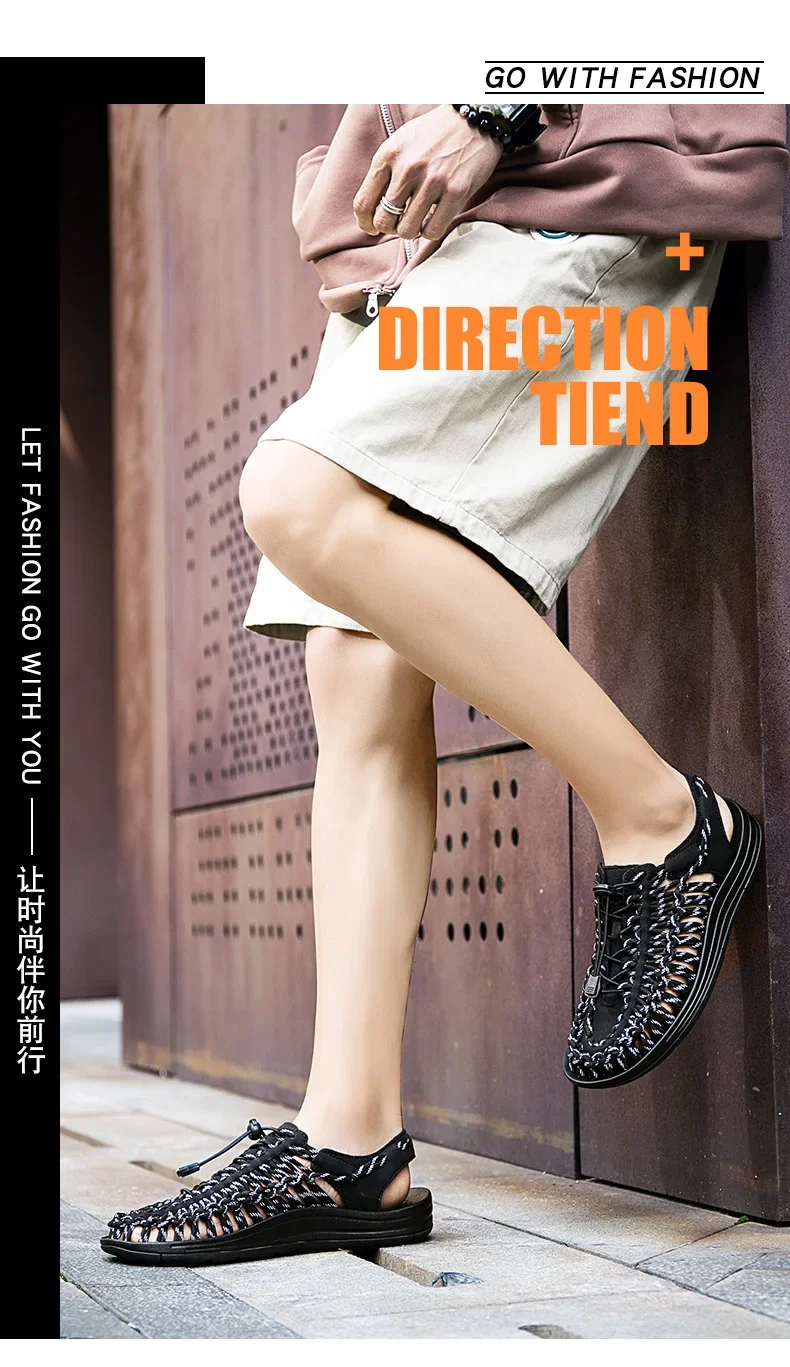 2026 Men's Charms Sandals Summ - Ethnic Fashion Trend ulasan dan harga