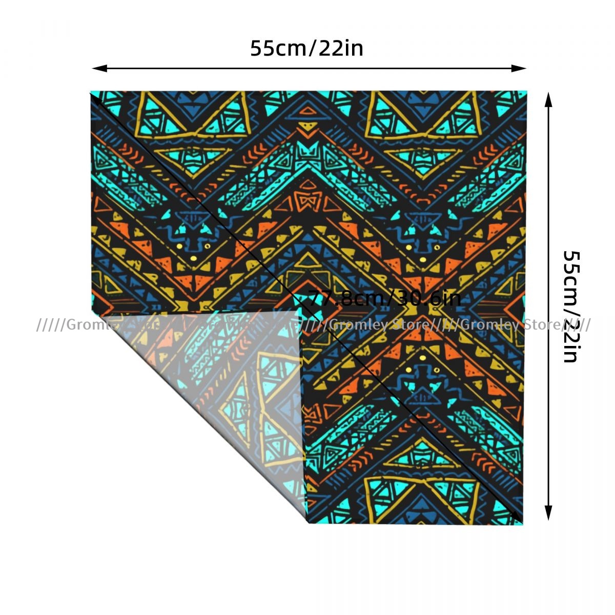 Boho Chic Ethnic Aztec Square  - Ethnic Chic Fashion ulasan dan harga