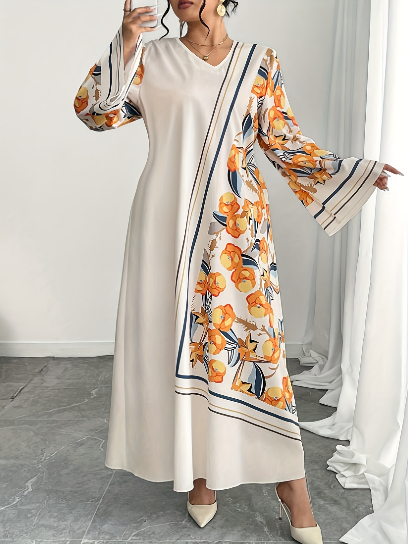 Plus Size Fashionable Women's  - Ethnic Gown ulasan dan harga