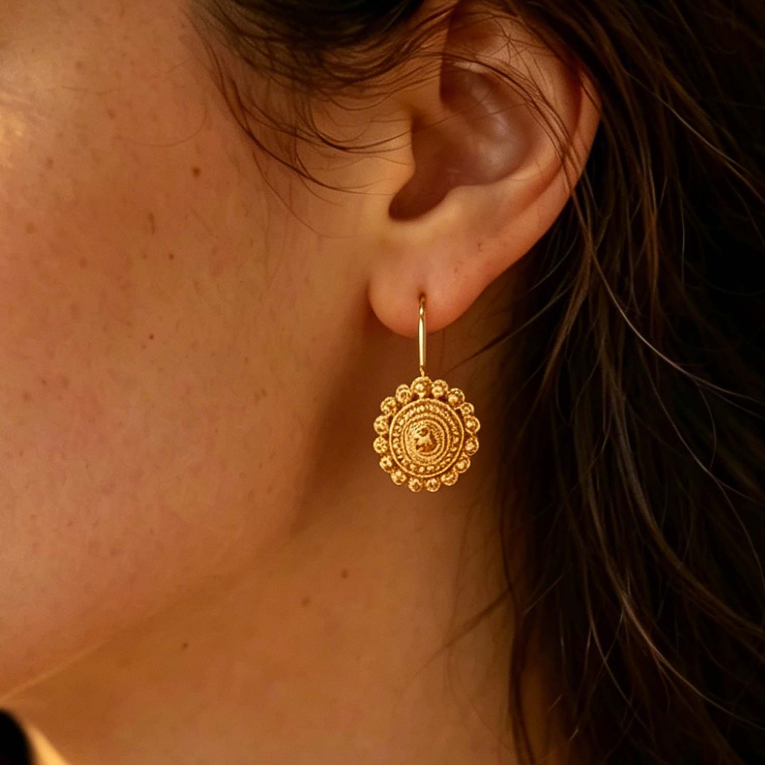 Classic Ethnic Style Earrings  - Ethnic Fashion Photography ulasan dan harga