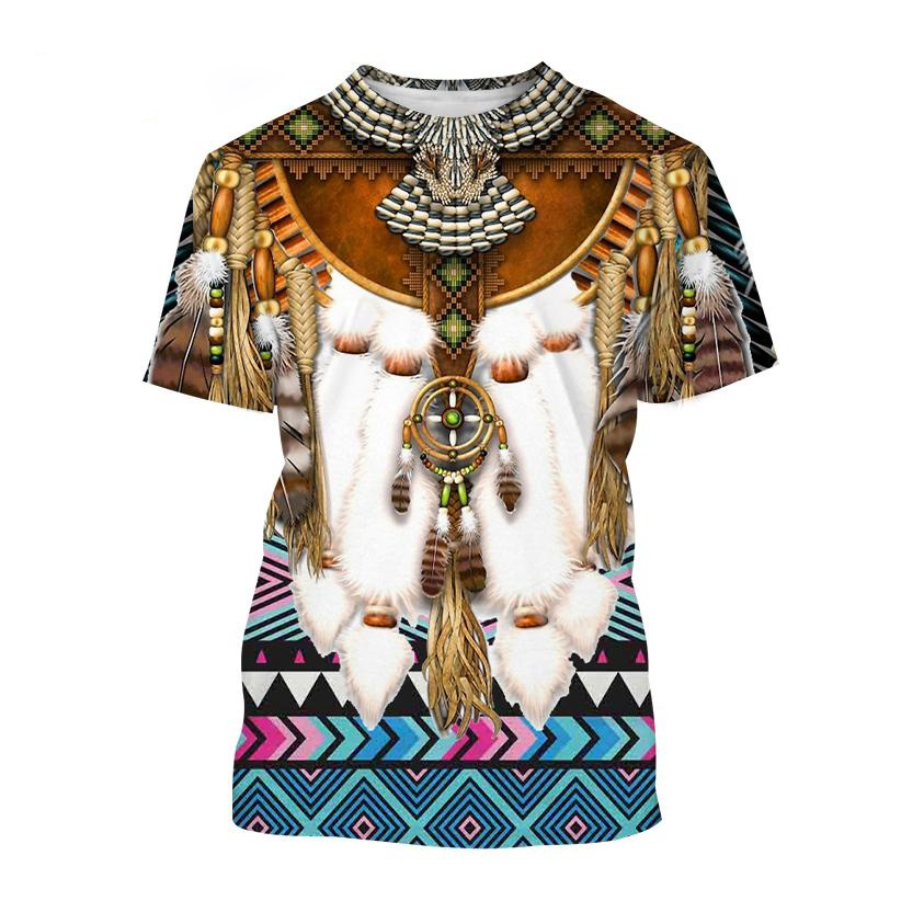Indian Ethnic Style 3D Print T - Fashion Ethnic Indian Clothing ulasan dan harga