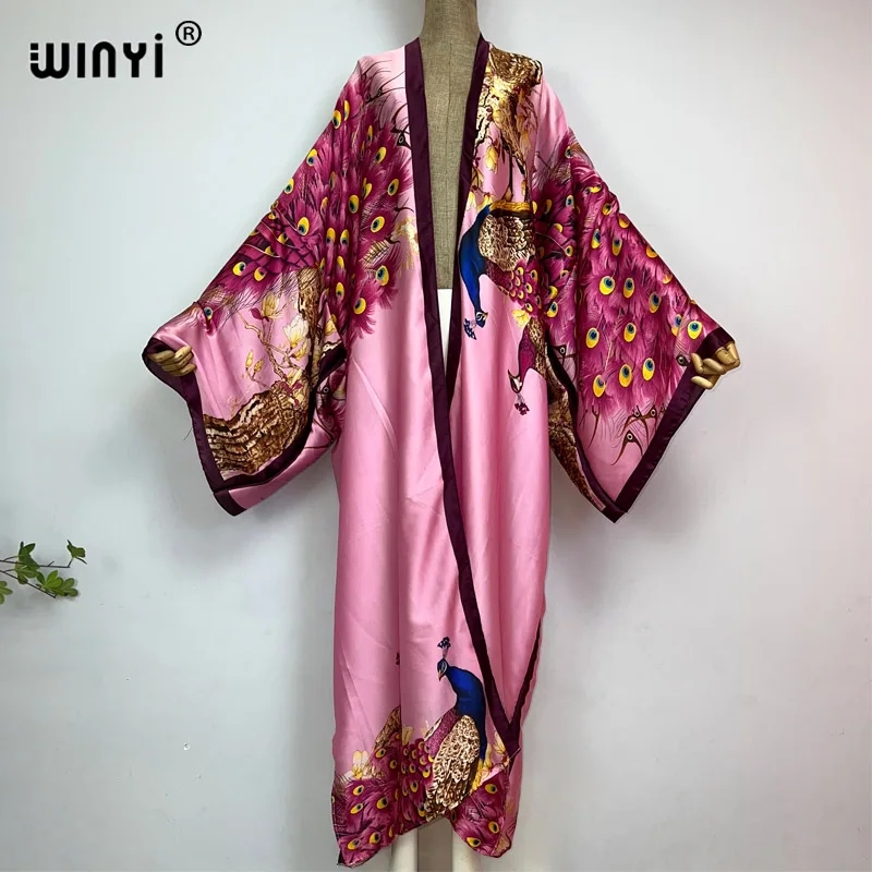 WINYI 2022 Summer Women Cardig - Ethnic Gown ulasan dan harga