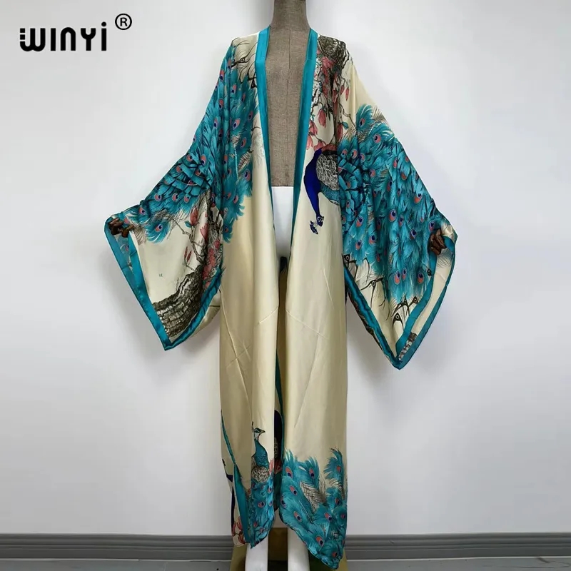 WINYI 2022 Summer Women Cardig - Ethnic Gown ulasan dan harga