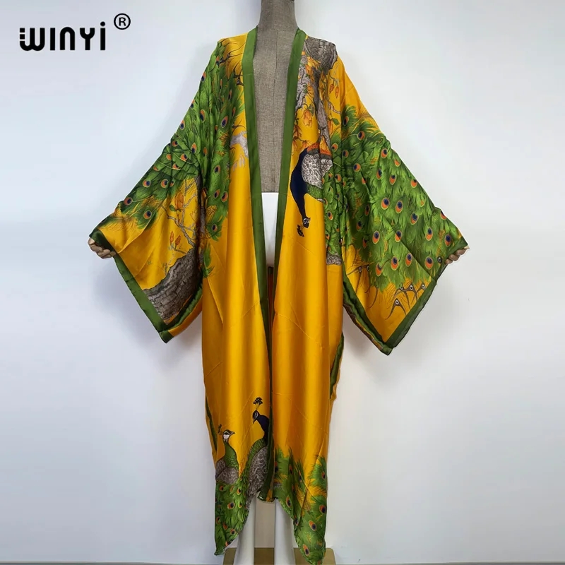 WINYI 2022 Summer Women Cardig - Ethnic Gown ulasan dan harga