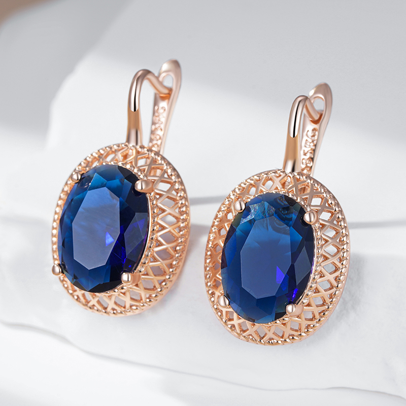 Kienl Hot Oval Blue Natural Zi - Ethnic Fashion Trend ulasan dan harga