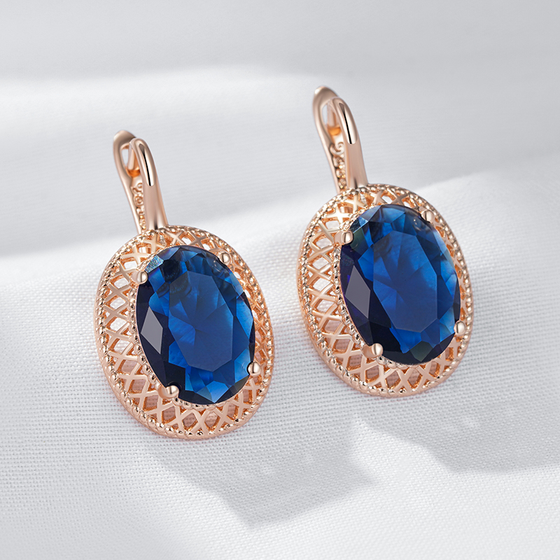 Kienl Hot Oval Blue Natural Zi - Ethnic Fashion Trend ulasan dan harga